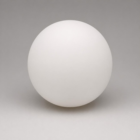 Плафон для торшера NIM, 25 см, белый матовый, стекло