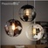 Дизайнерский светильник 28*28 см led, e14, железо, стекло, китай