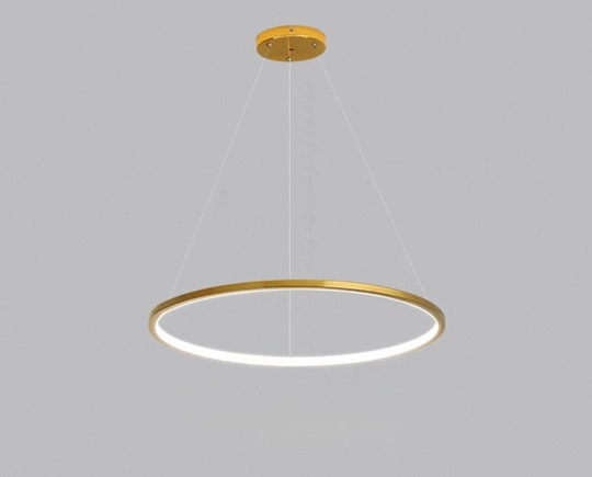 Люстра подвесная, медь, ПММА, WILLOW 60*2 металл, LED.