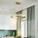 Люстра подвесная, медь, ПММА, NATA 60*100 металл, LED.