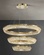 Люстра подвесная CANAN 60*180 золотой, хрусталь, металл, LED.