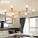 Дизайнерский светильник белый Emberlux, 80*15 см, led, e14, железо, плексиглас