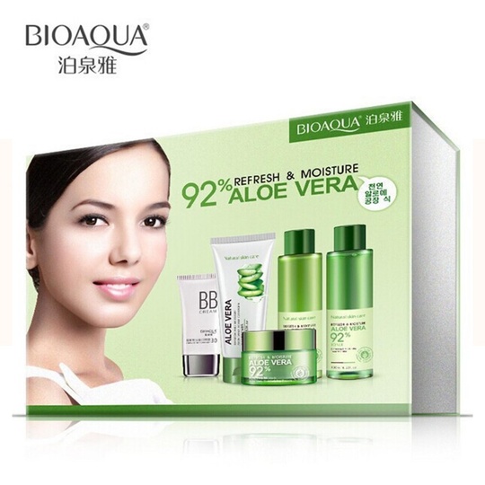 Набор средств с Aloe vera 92% Bioaqua