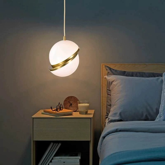 Люстра бронзовая Elypendent, металл, 15*15 см, Е27