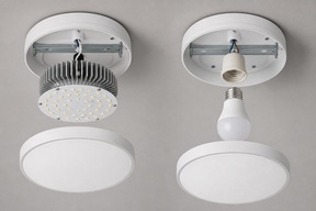 Светодиодные потолочные светильники LED: как выбрать по яркости, драйверу и типу монтажа