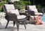 Комплект кресл из ротанга Сaneline