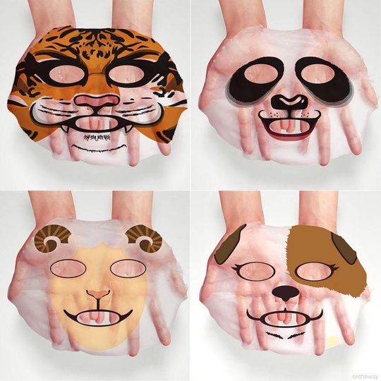 Маска для лица Animal face tiger