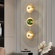 Настенный светильник (Бра) Pancake Triple Wall, золотая бронза, 92*35, светодиодный, LED, 21 Вт
