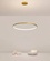 Люстра подвесная, медь, ПММА, WILLOW 40*2 металл, LED.