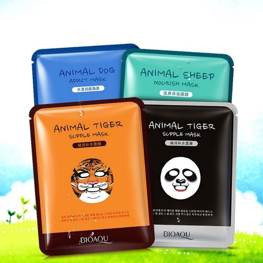 Маска для лица Animal face dog