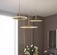 Светильник потолочный, золотой, Evoris, металл, 20*15 см, светодиодная, LED