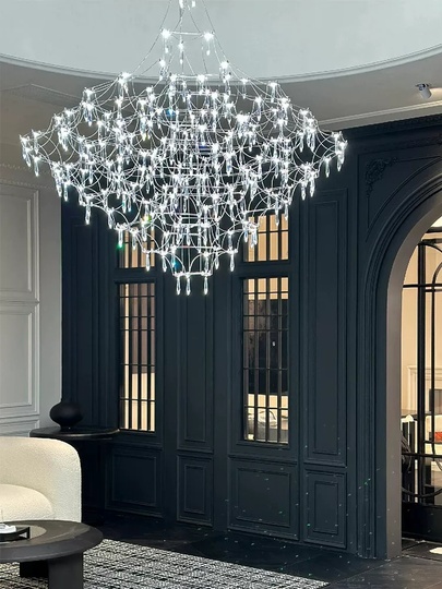 Хрустальная дизайнерская люстра Lumina Crystal