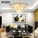 Дизайнерский светильник Elethor 80*97 см, led, e14, железо, хрусталь, китай