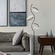 Торшер черный Evolvion, 45*165 см, LED, металл, 36 Вт