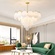 Люстра подвесная, медный, ПММА, LUXURIOUS 86*60, металл, E14.