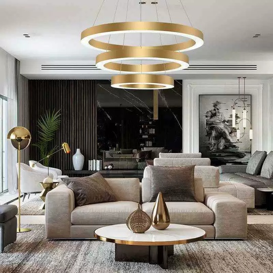 Люстра подвесная, медь, ПММА, HEZEL 40*60*80 металл, LED.