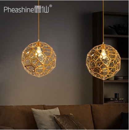 Дизайнерский светильник белый Alnoro, 40*40 см, led, e14, сталь, стекло