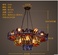 Дизайнерский светильник белый Elviora, 100*81*39 см, led, E14, железо, стекло, современный, белый
