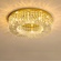 Люстра подвесная, золотой, кристалл, SOPHISTICATED 60*18, металл, LED.