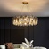 Люстра подвесная BENAY 80*25 дымчатый, стекло, металл, Е14.