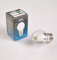 led лампочки 7W для торшера - NIM 1,8 м с 6 плафонами из стекла, G45