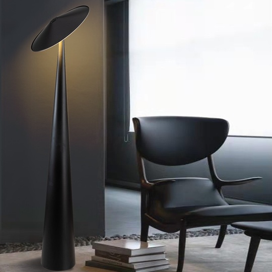 Напольный светильник черный Mushroom, LED, 5 Вт