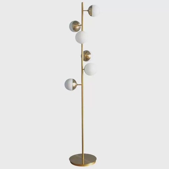 Торшер золото Luxor, 32*164 см, LED, G9, металл, 15 Вт