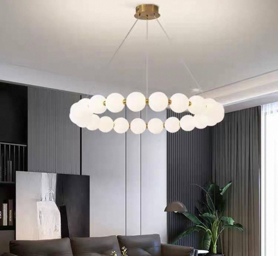 Светильник подвесной медный Uvloxi, медь, 33*8 см, светодиодная, LED