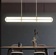 Светильник подвесной, медный, Elvorex, металл, 128*10 см, светодиодная, LED