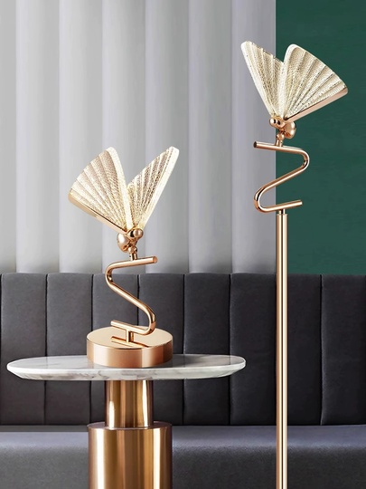 Торшер бабочка Butterfly, 30*156 см, LED, металл, 7 Вт