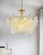 Люстра подвесная, медный, стекло, NEWSBRINGER 60*28, металл, E14.