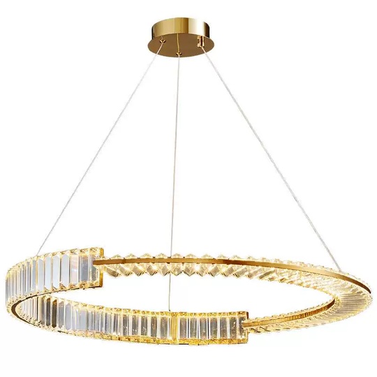 Люстра подвесная, медный, кристалл, AYSIN 100*80, металл, LED.