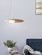 Люстра золотая Avexo, металл, стекло 48*1.5 см, светодиодная, LED