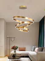 Люстра подвесная, медь, ПММА, IRON 60*80*100 металл, LED.