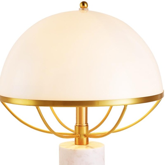 лампа настольная белая, Marble Umbrella, 51*37 см