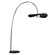 Торшер черный Elonix, 40*40*180 см, LED, Е27, металл, 14 Вт