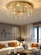 Люстра подвесная, золотой, кристалл, SPARKLING 80*17, металл, E14.