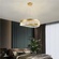 Люстра подвесная, медь, кристалл, GUNHAN 60*25, металл, LED.