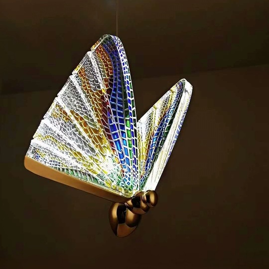 Подвесной светильник золотой Elybron, металл, 22*24 см, светодиодная, LED