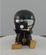 Настольная лампа HONGO 34*33, смола, черный