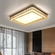 Потолочный светильник, золото, кристалл, LINKA 110*80 металл, LED.