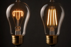 Лампы в стиле ретро: лампа накаливания или LED-филаментная — как выбрать