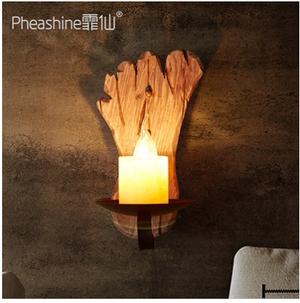 Люстра балкон деревянный настенный