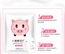 Маска-салфетка для лица йогуртовая Piggy Yogurt Refreshing White