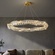 Люстра подвесная, хром, кристалл, WENDY 50*12, металл, LED.