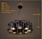 Дизайнерский светильник белый 61*16 см, led, e14, железо, ткань, потолочный, китай