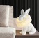Настольная лампа RABBIT 30*32, белый, смола