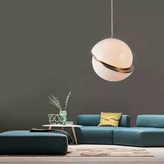 Люстра бронзовая Elypendent, металл, 15*15 см, Е27