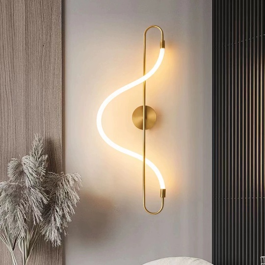 Настенный светильник NATERA, Бра, 30*100, медь, металл, LED.