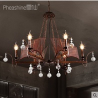Дизайнерские светильник кремовый Evoltra, 88*61 см, led, e14, железо, стекло